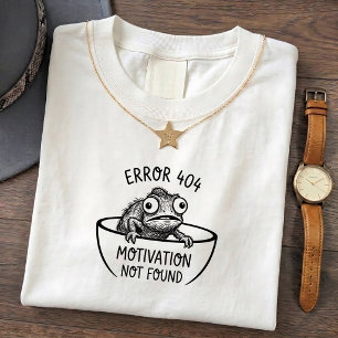 Camiseta Gráfica Divertida de Camaleón Meme