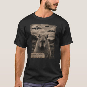 Camiseta gráfica divertida de carpincho, foto de e