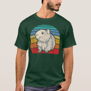Camiseta Gráfica divertida de cerdo de Guinea Retro