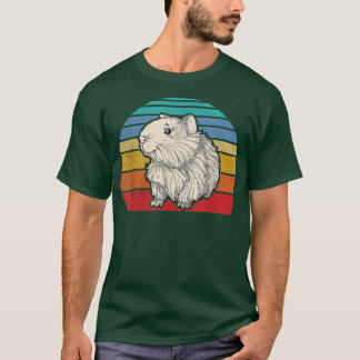 Camiseta Gráfica divertida de cerdo de Guinea Retro