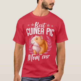 Camiseta Gráfica divertida de cerdos de Guinea para mujeres