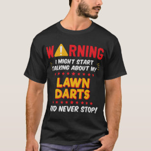 Camiseta Gráfica divertida de Chiste Lawn Darts