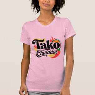 Camiseta gráfica divertida de comida mexicana para
