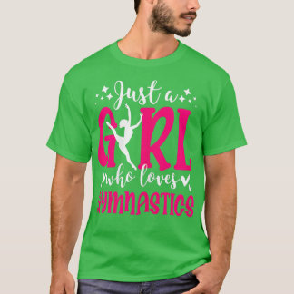 Camiseta Gráfica divertida de gimnasia para mujeres y Chica