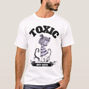 Camiseta Gráfica divertida de Halloween, tóxica pero adorab
