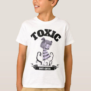 Camiseta Gráfica divertida de Halloween, tóxica pero adorab