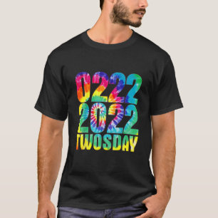 Camiseta Gráfica divertida de Happy Two Days New Years 22/2