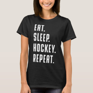 Camiseta Gráfica divertida de hockey sobre sueño divertido 
