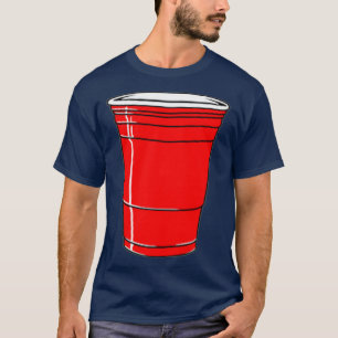 Camiseta Gráfica divertida de la Copa Red Solo Drink