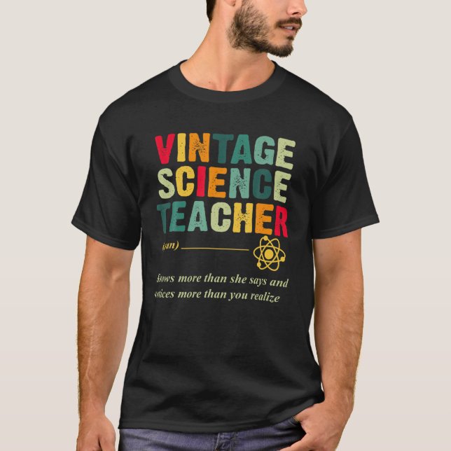 Camiseta Gráfica divertida de la definición del profesor de (Anverso)