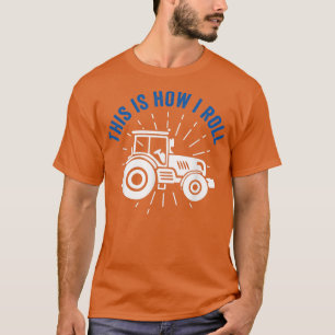 Camiseta Gráfica divertida de la granja Lover Tractor para