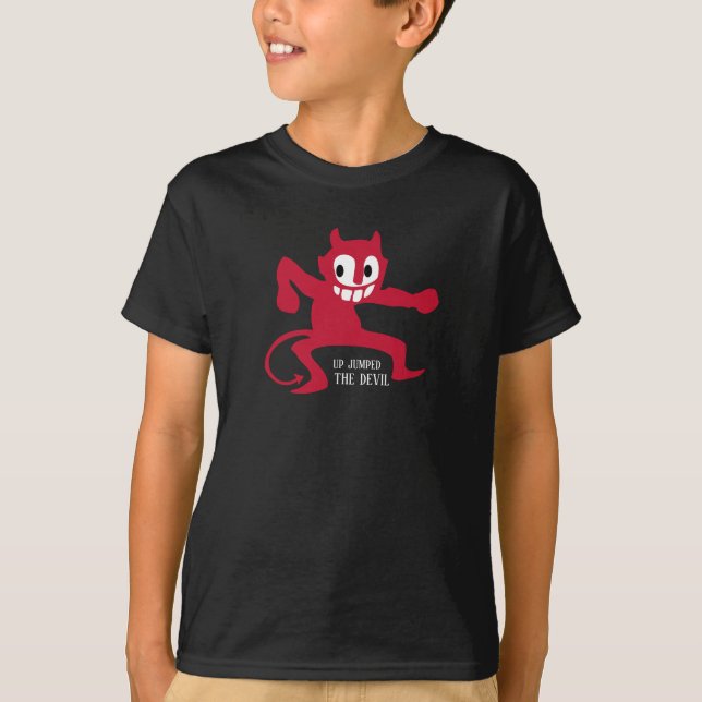 Camiseta Gráfica divertida de la Novedad, HACIA ARRIBA LA C (Anverso)
