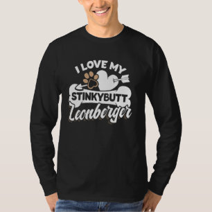 Camiseta Gráfica divertida de Leonberger - Me encanta mi St