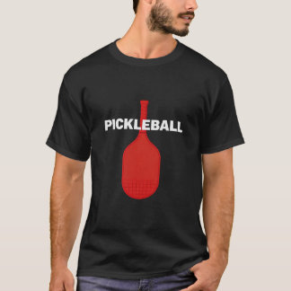 Camiseta Gráfica Divertida de Pala de Pickleball