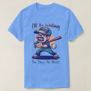 Camiseta Gráfica Divertida de Papá de Béisbol - Es