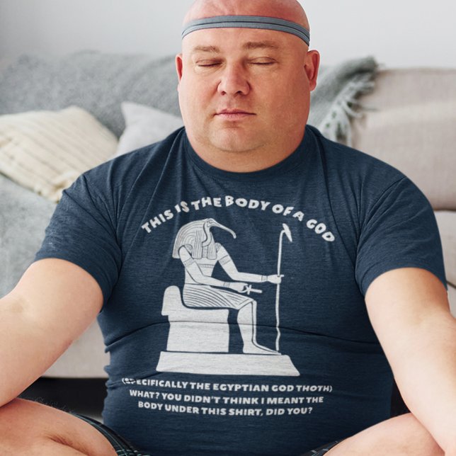 Camiseta Gráfica divertida de un Dios egipcio (Subido por el creador)