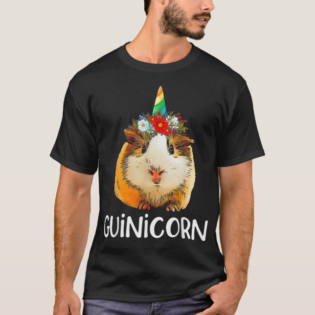 Camiseta Gráfica divertida de Unicornios adoran el pastel d (Anverso)