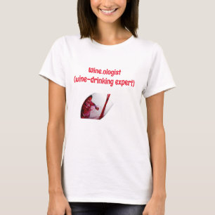 Camiseta Gráfica divertida de vino 