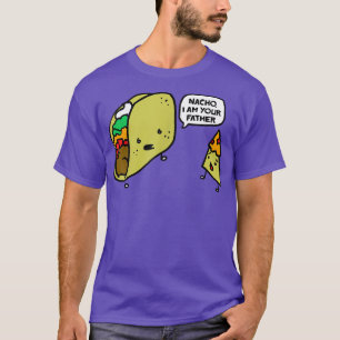 Camiseta Gráfica divertida del Día del Padre Taco Dad Nacho