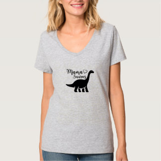 Camiseta Gráfica divertida en Guay de dinosaurio femenino M