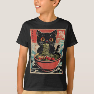 Camiseta Gráfica divertida japonesa Kawaii Anime Gift