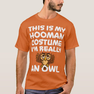 Camiseta Gráfica divertida OWL Costume Owl Lover
