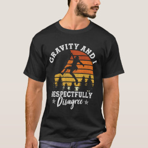 Camiseta Gráfica Divertida Para Amantes Del Montañismo Para
