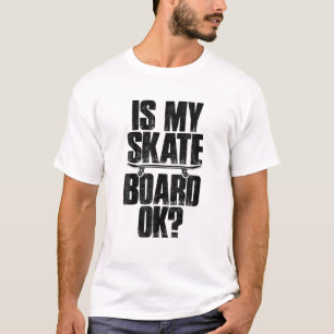 Camiseta Gráfica Divertida para Amantes del Skate para Muje
