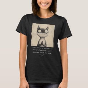 Camiseta Gráfica divertida para gatos #1