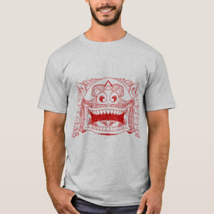 Camiseta gráfica divertida para hombre con mono so