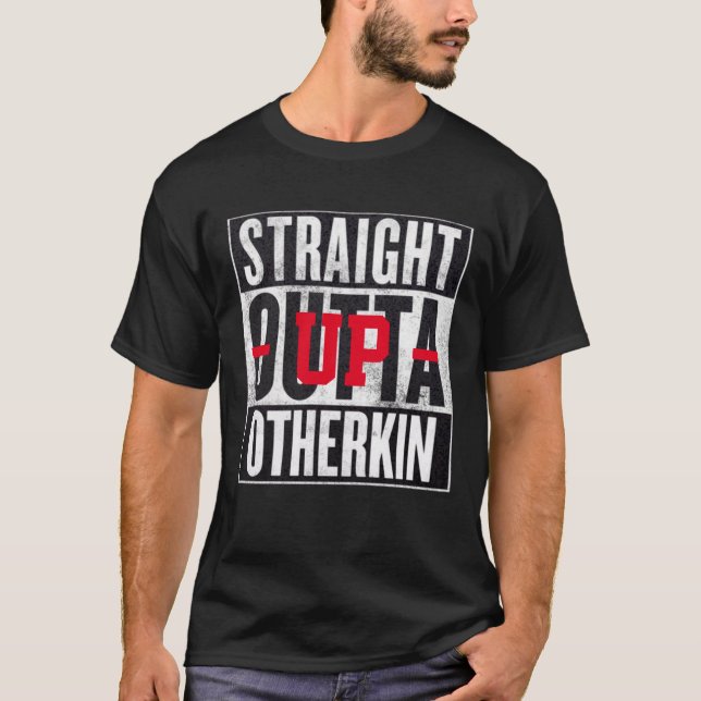 Camiseta gráfica divertida recta de Outta Otherkin (Anverso)