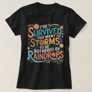 Camiseta Gráfica Divertida y Linda – Sobreví a las