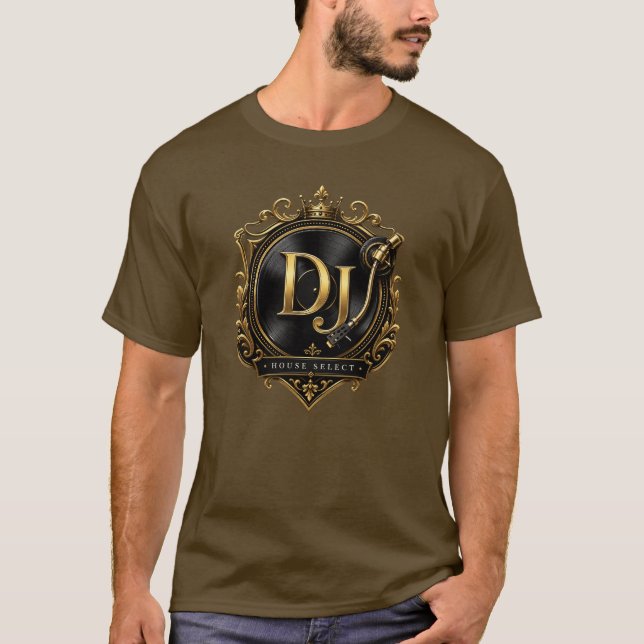 Camiseta gráfica DJ Crest (Anverso)
