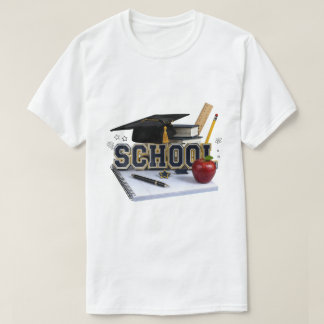 Camiseta gráfica escolar | Estudiante de vuelta a 