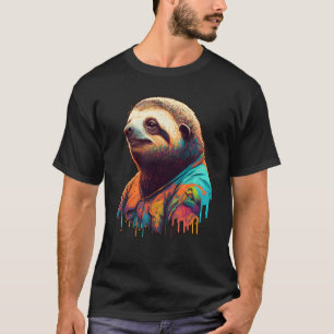 Camiseta Gráfica eslovaca Hombres Lema gráfico Minimalista