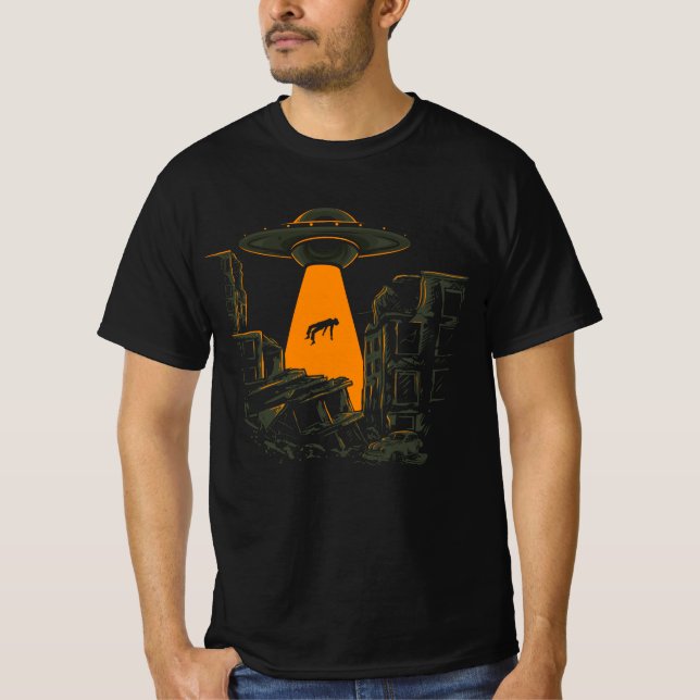 Camiseta gráfica espacial (Anverso)