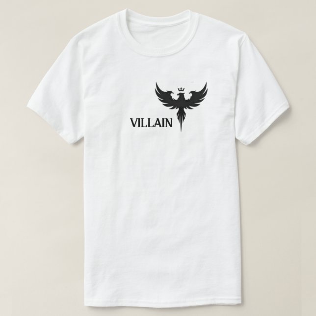 Camiseta gráfica estética de Villain (Diseño del anverso)