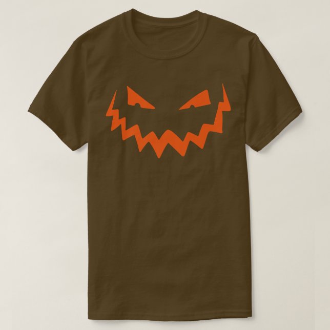 Camiseta Gráfica feliz de JackoLantern en Halloween para ni (Diseño del anverso)