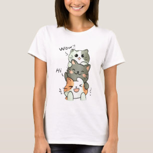 Camiseta gráfica femenina de moda   Nuevo Creati Ú
