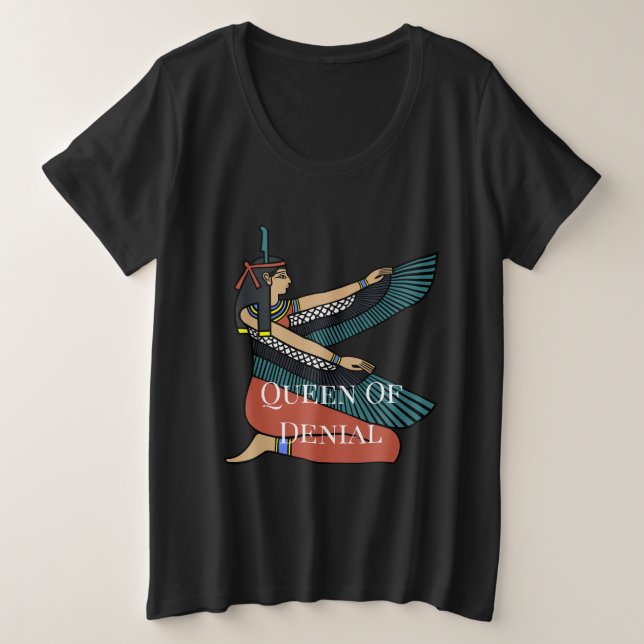 Camiseta gráfica femenina más grande (Anverso del diseño)