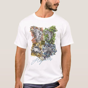 Camiseta Gráfica floral de la insignia HOGWARTS™