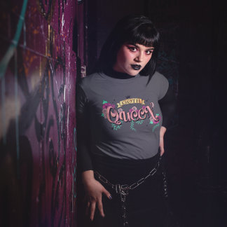 Camiseta Gráfica floral de la Reina Goth