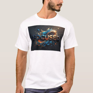 Camiseta gráfica FOCADA de Navy elegante