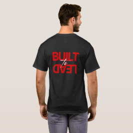 Camiseta gráfica frontal y trasera para hombre "Co