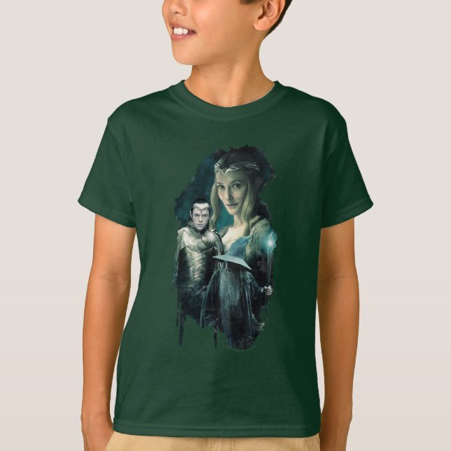 Camiseta Gráfica Galadriel, ELROND™ y Gandalf (Anverso)