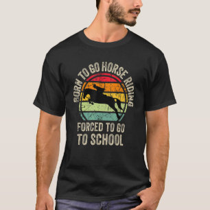 Camiseta Gráfica genial de equitación para hijo Ecuestre