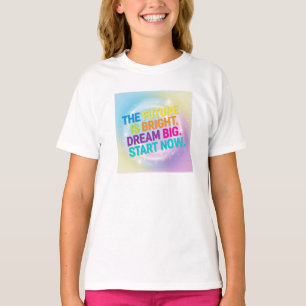 Camiseta gráfica genial para jóvenes mediana