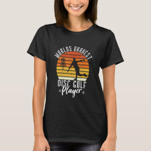 Camiseta Gráfica Gráfica De Golf En Disco Gracioso Para Niñ