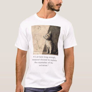 Camiseta Gráfica Gráfica Graciosa para Gatos #5