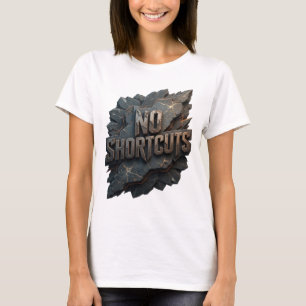 Camiseta gráfica gris impactante SIN ATALJOS